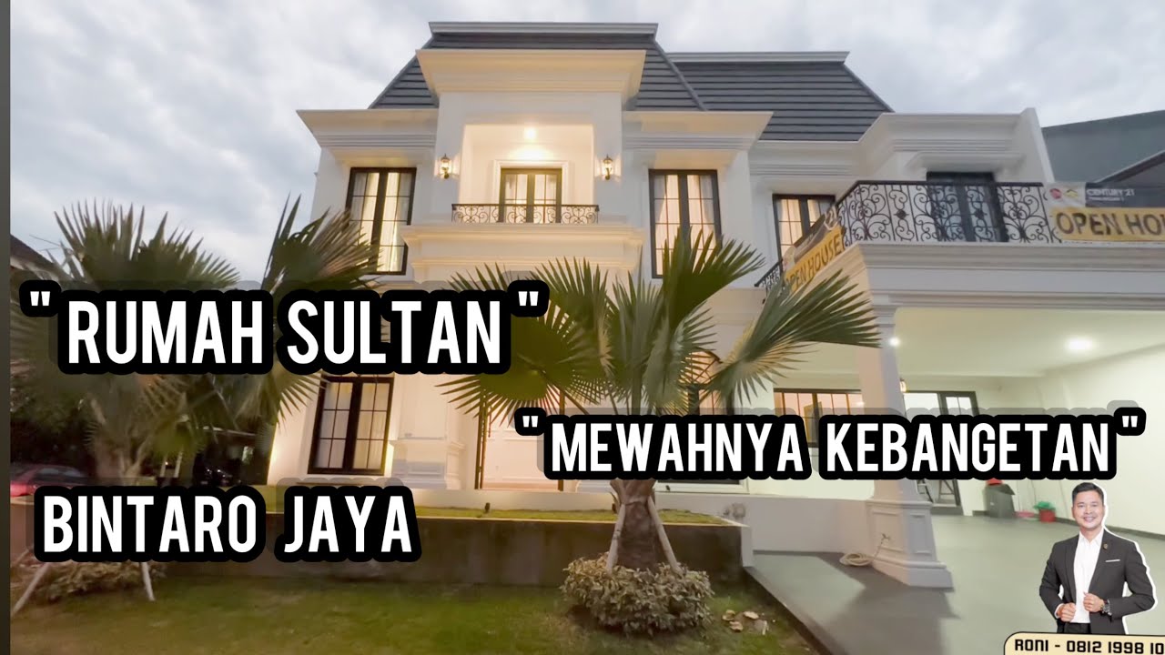 TERJUAL... RUMAH DI BINTARO, BRAND NEW, AMERICAN STYLE