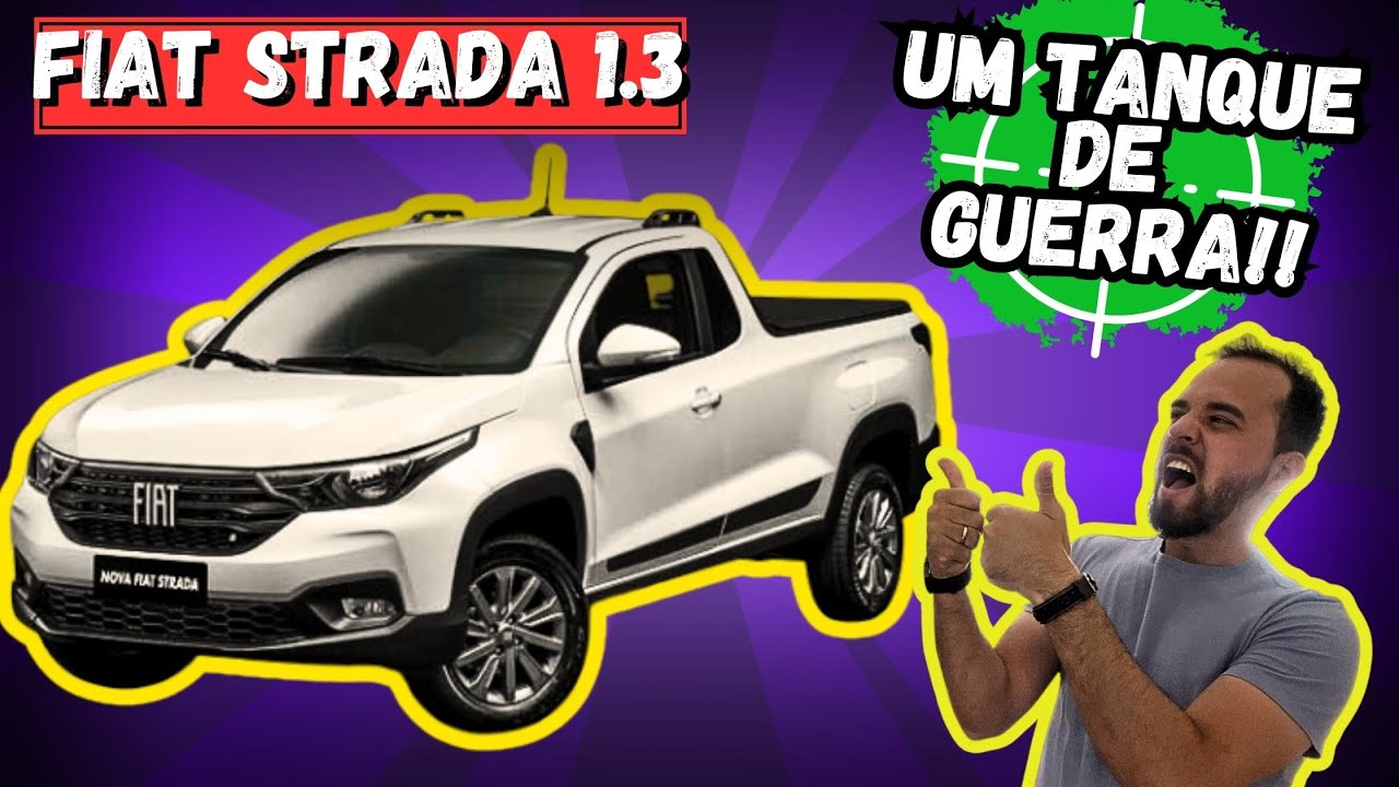 NOVA FIAT STRADA 1.3 &Eacute; BOA? | Detalhes, pontos positivos e negativos e OPINI&Atilde;O SINCERA!
