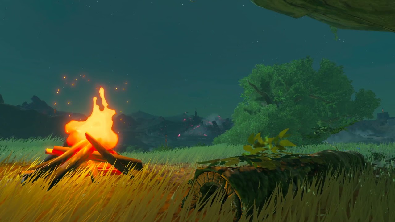 Relaxing ZELDA Night Camp BOTW