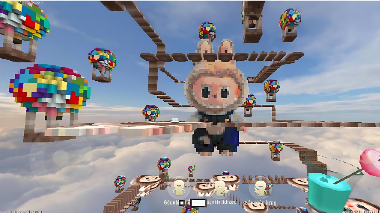 BƯỚC NHẢY VÒNG QUANH LABUBU KHỔNG LỒ (NHƯNG KHÔNG AI CHƠI) | MEOWPEO MINI WORLD