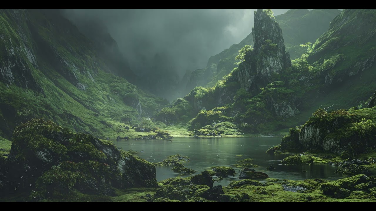 Beyond the Quiet Hills - Fantasy Ambient Music for Relaxation