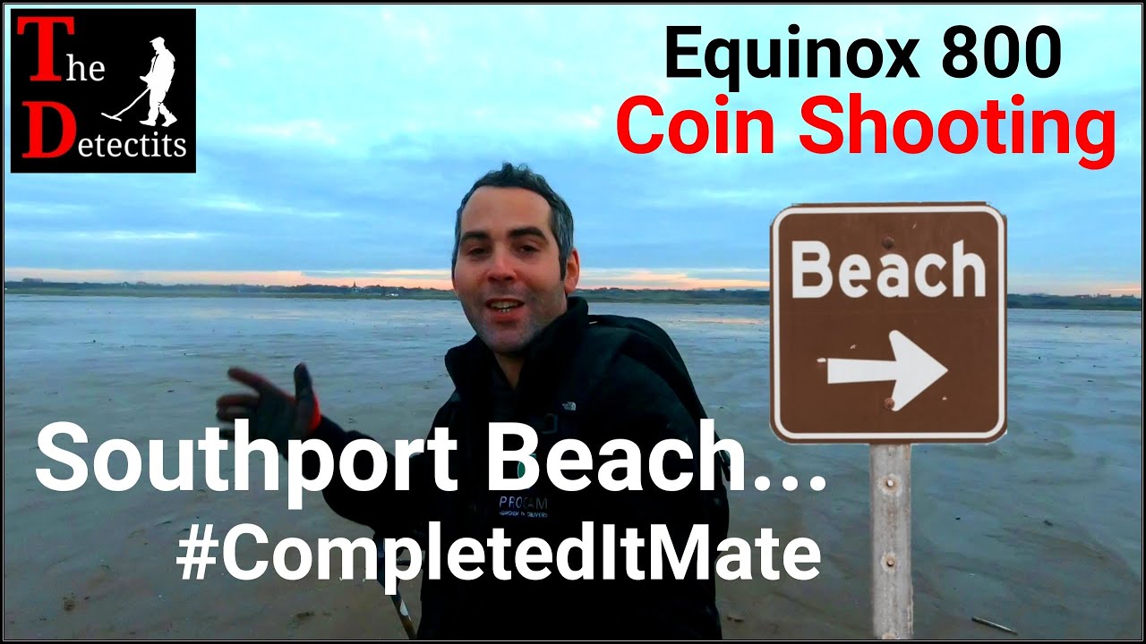 Minelab Equinox 800 Beach Metal Detecting UK : The Detectits