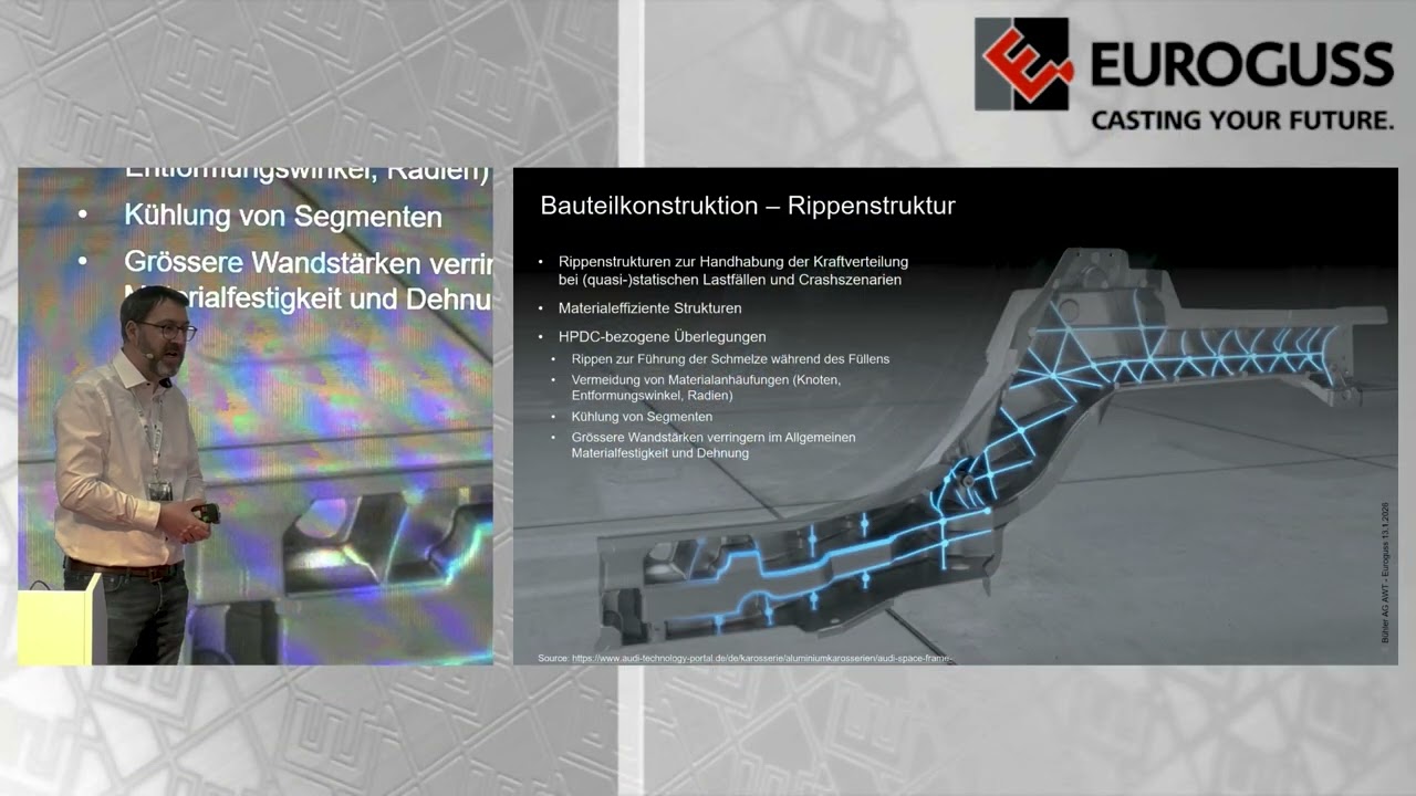 Bauteilentwicklung für eien wirtschaftliche Herstellung im Druckgussverfahren