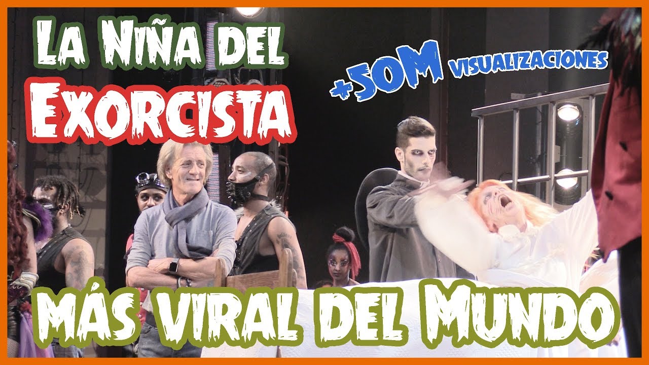 PREMIO A LA NIÑA DEL EXORCISTA MÁS VIRAL DEL MUNDO | Halloween PortAventura 2017