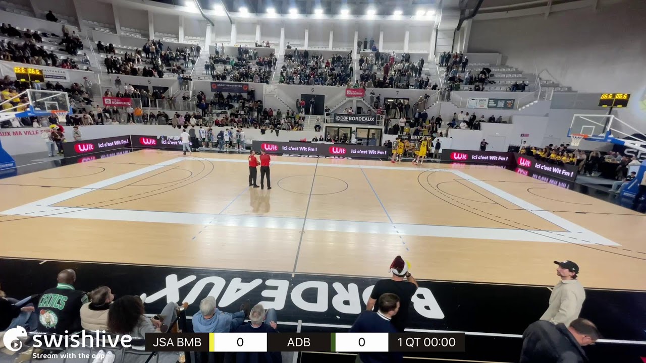 Live propulsé par l'application Swish Live
JSA BMB VS ADB