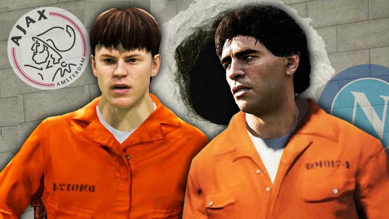 MARADONA MI CERCA NEL CARCERE!!! CARRIERA MOD VITA REALE #4