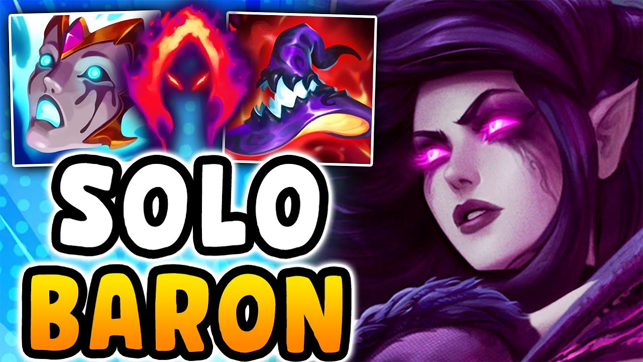 MORGANA JUNGLE HAS NEVER BEEN STRONGER!! (SOLO BARON EASILY NOW WITH W)