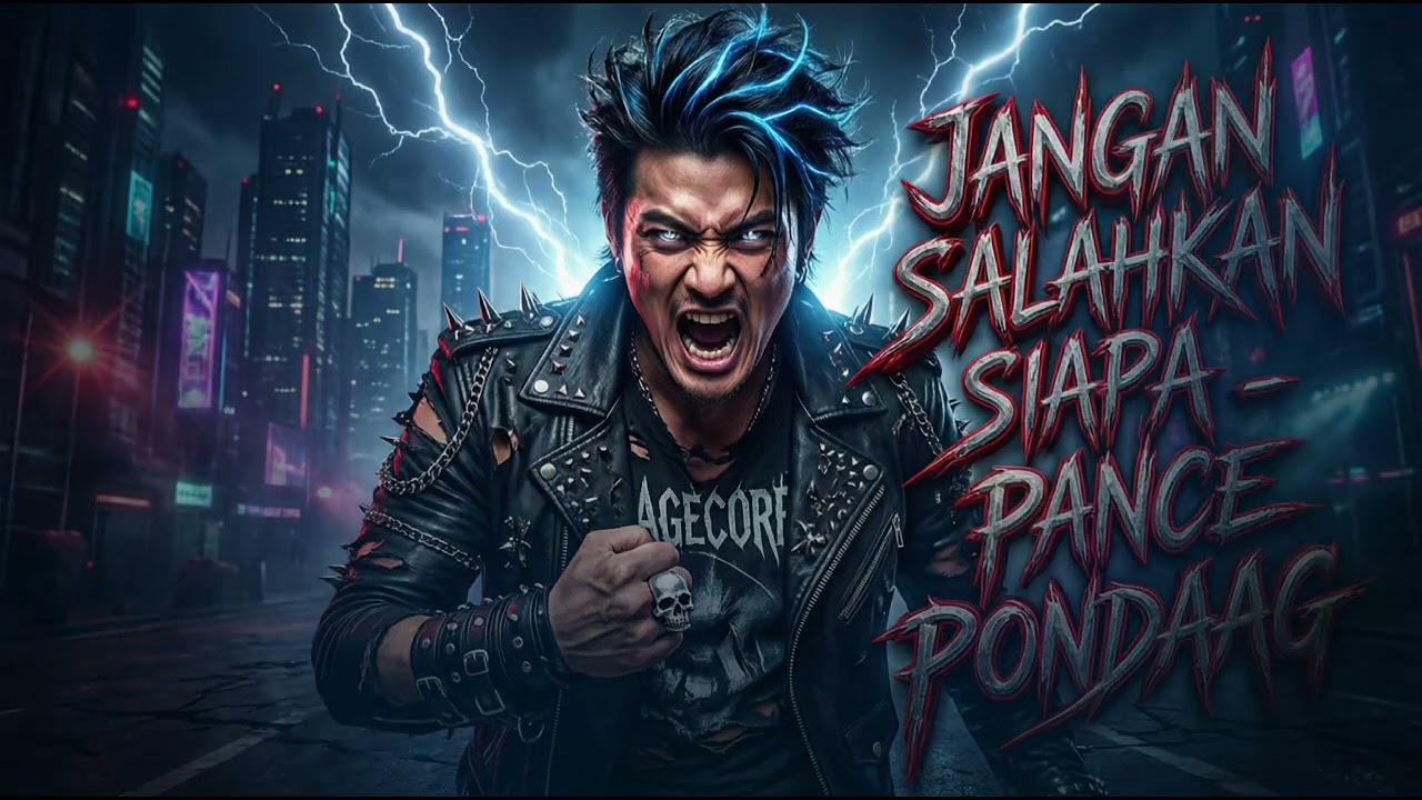 JANGAN SALAHKAN SIAPA - PANCE PONDAAG || COVER ROCK METAL AI