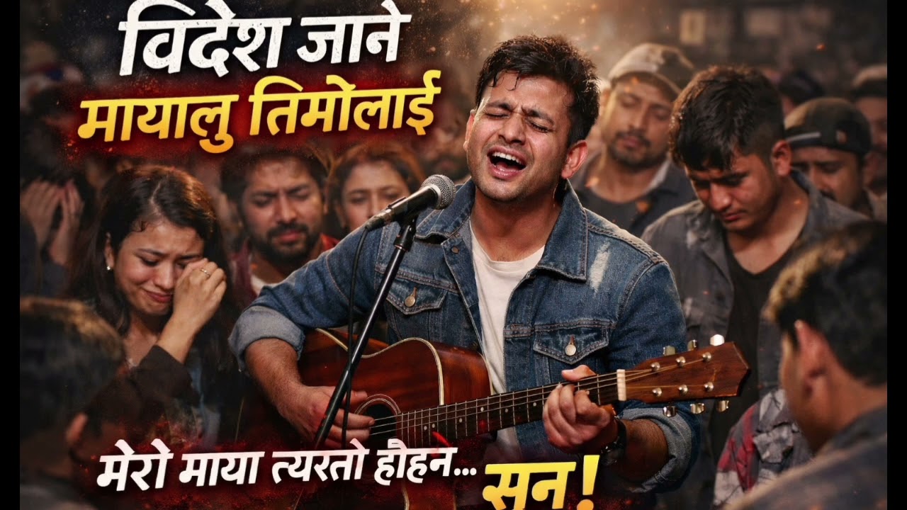 विदेश जाने मायालु तिमीलाई | Heart Touching Nepali Sad Song | AI Cover