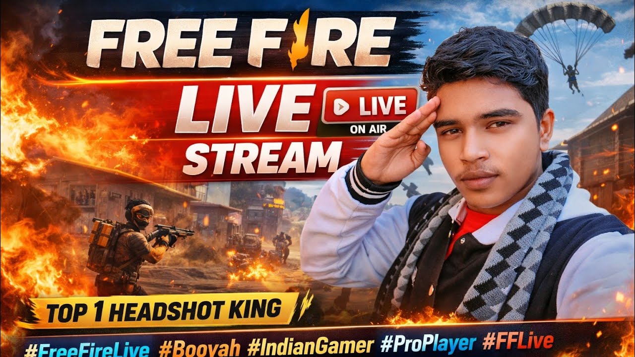 FREE FIRE LIVE 🔴 | 99% Headshot Challenge 😈