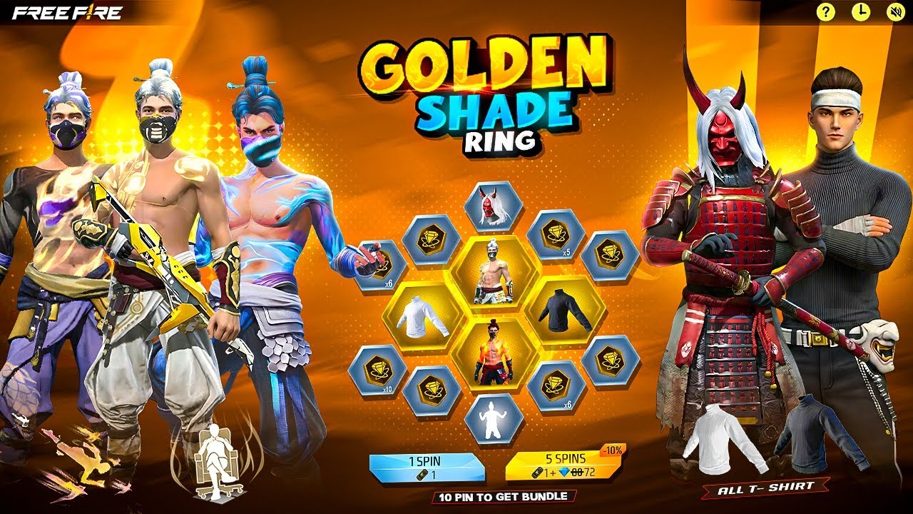 Golden Shade Bundle Return Date ফাইনালি আসছে 😍 | Ff New Event Bd Server | Free Fire New Event