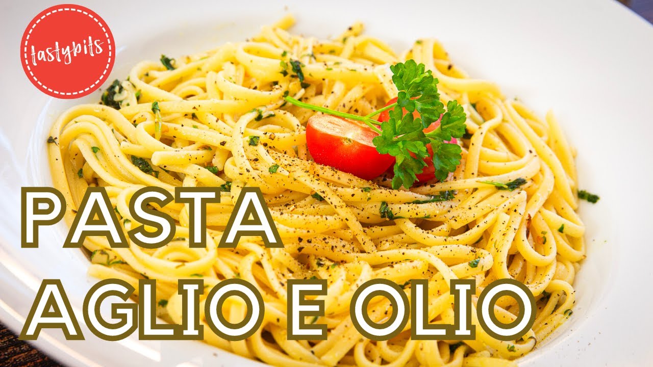 SPAGHETTI AGLIO E OLIO - das schnelle Pasta-Rezept | In weniger als 15 Minuten!