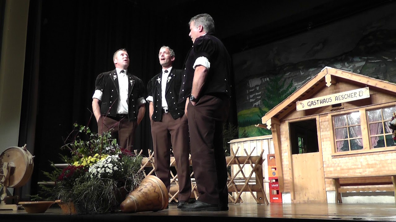 Jodlerquartett M&auml;nnertreu Teuffenthal - Hosche Eisi