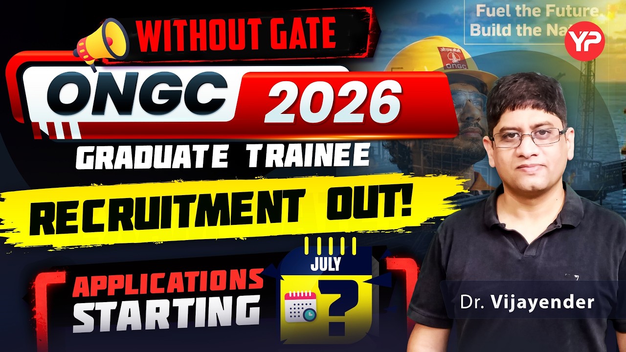 Without GATE ONGC recruitment notification out 2026 | Join Free Whatsapp Group