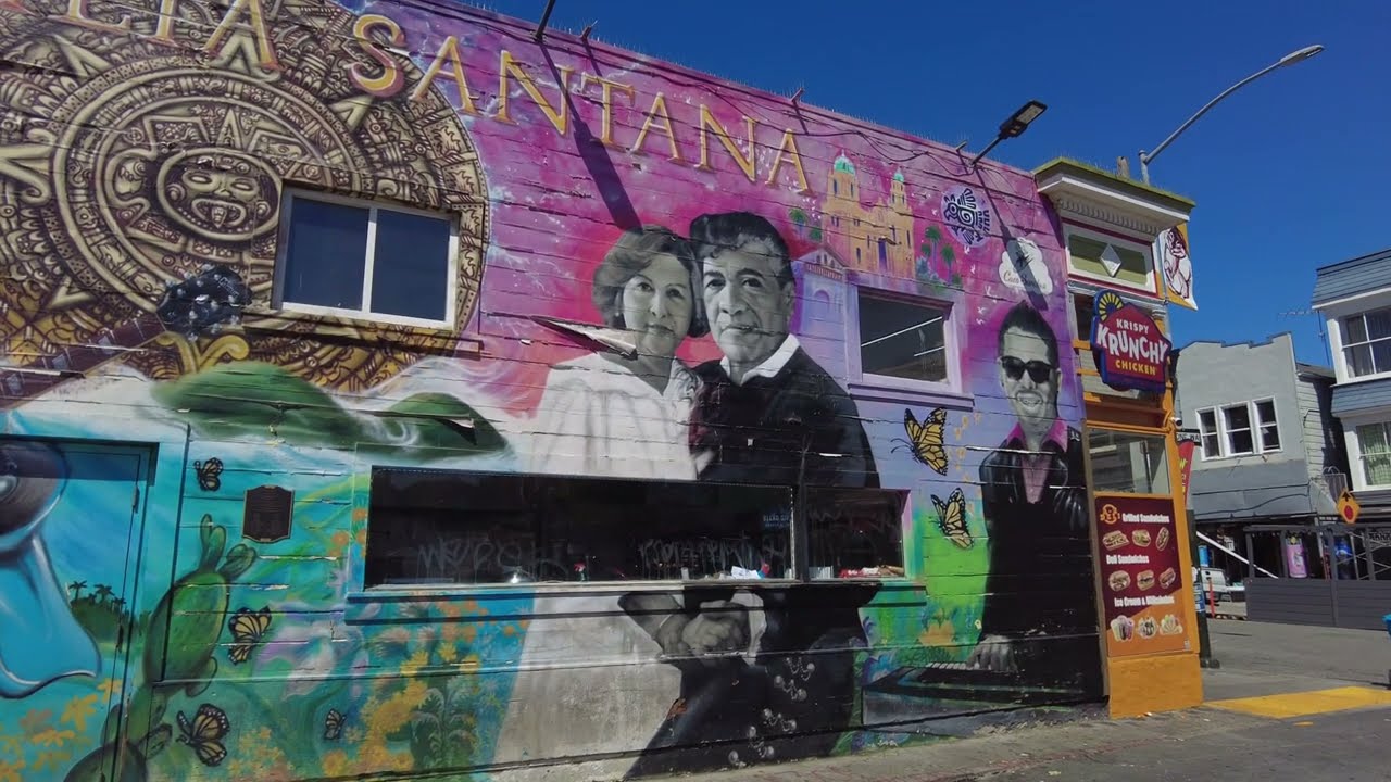 SAN FRANSISCO - BALMY ALLEY - TWIN PEAKS - MURALS