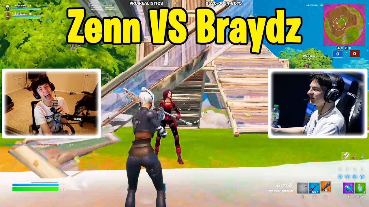 Zenn Bucke VS Braydz Visxals 2v2 Realistic PvP!