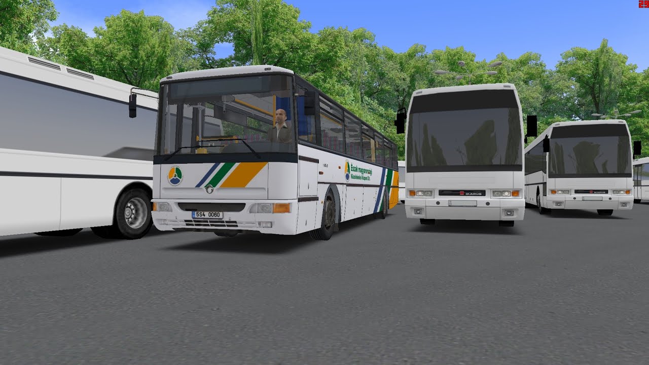OMSI 2. Map Börzsöny-Fictional 2.01, Route 263, Karosa C954E