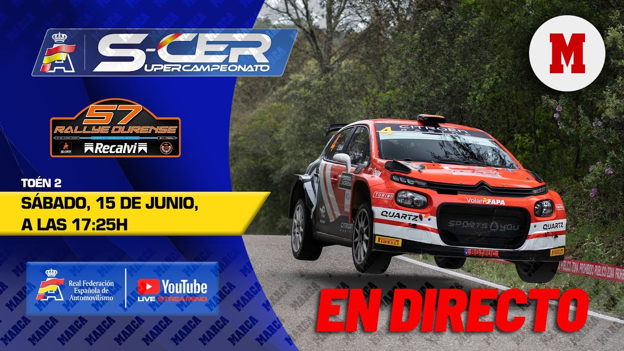 EN DIRECTO RALLY OURENSE I Tramo Toén 2 en vivo