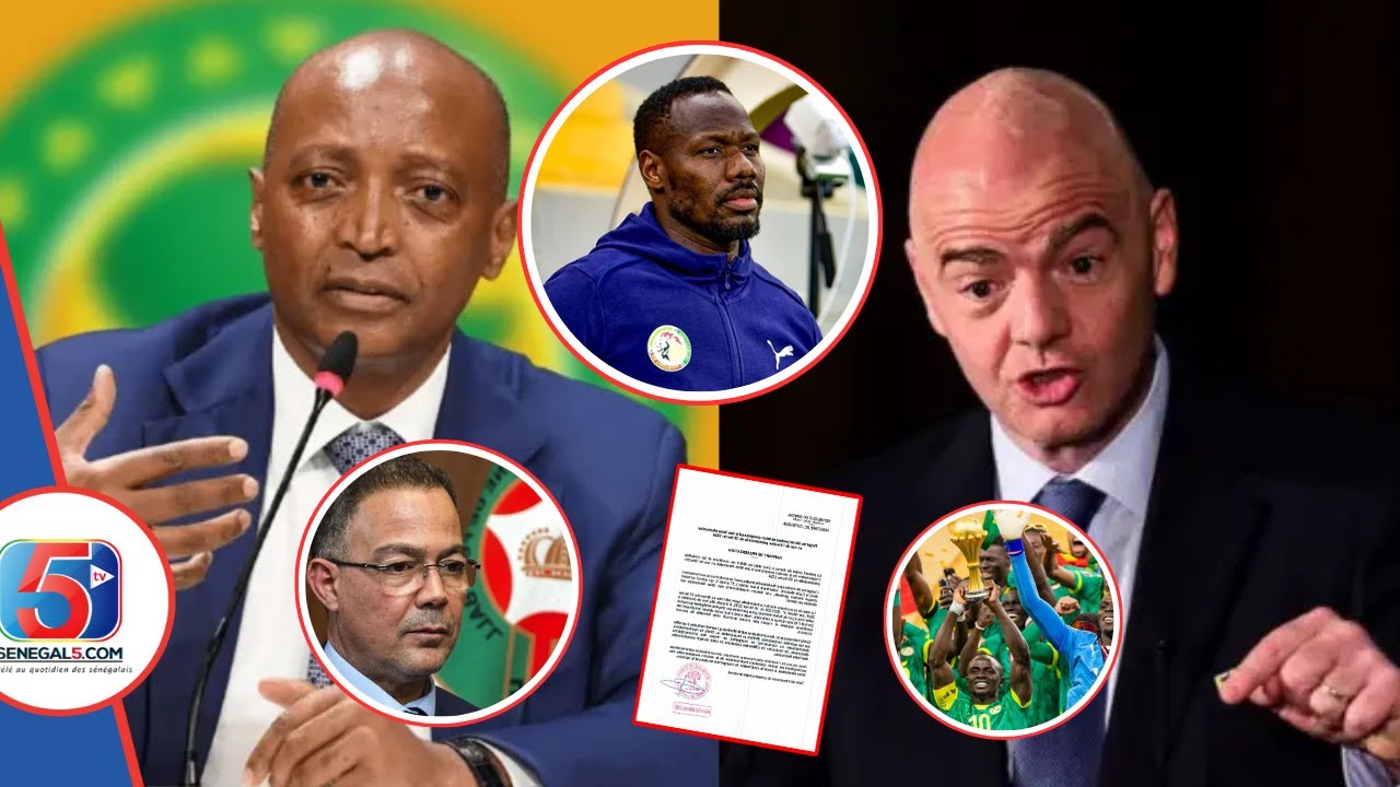 La CAF Décide de Rendre sa Décision sur le Sénégal et Tranche sur la Plainte de Maroc Demain…