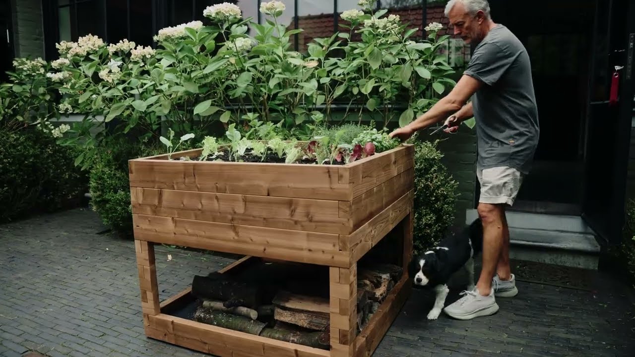 Carrés potagers et jardinières sur pilotis ou à roulettes | WITBOSCH