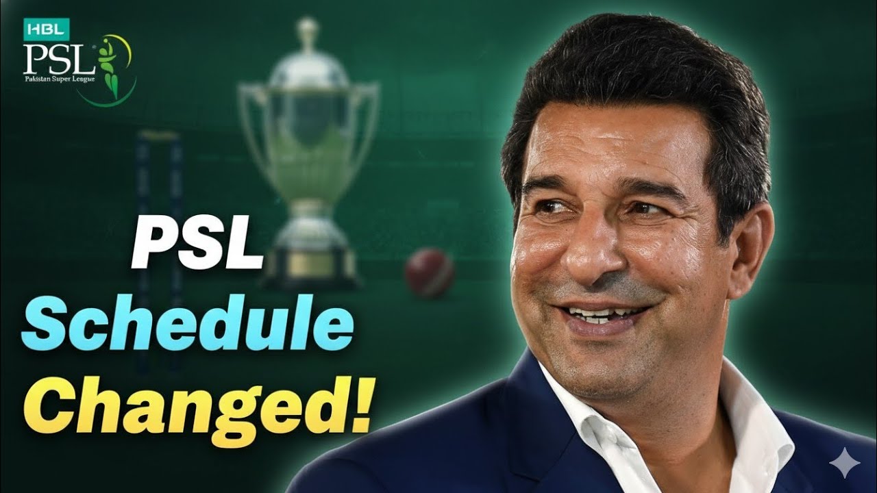 PSL 11 Big News: Wasim Akram, Auctions & Opening Day
