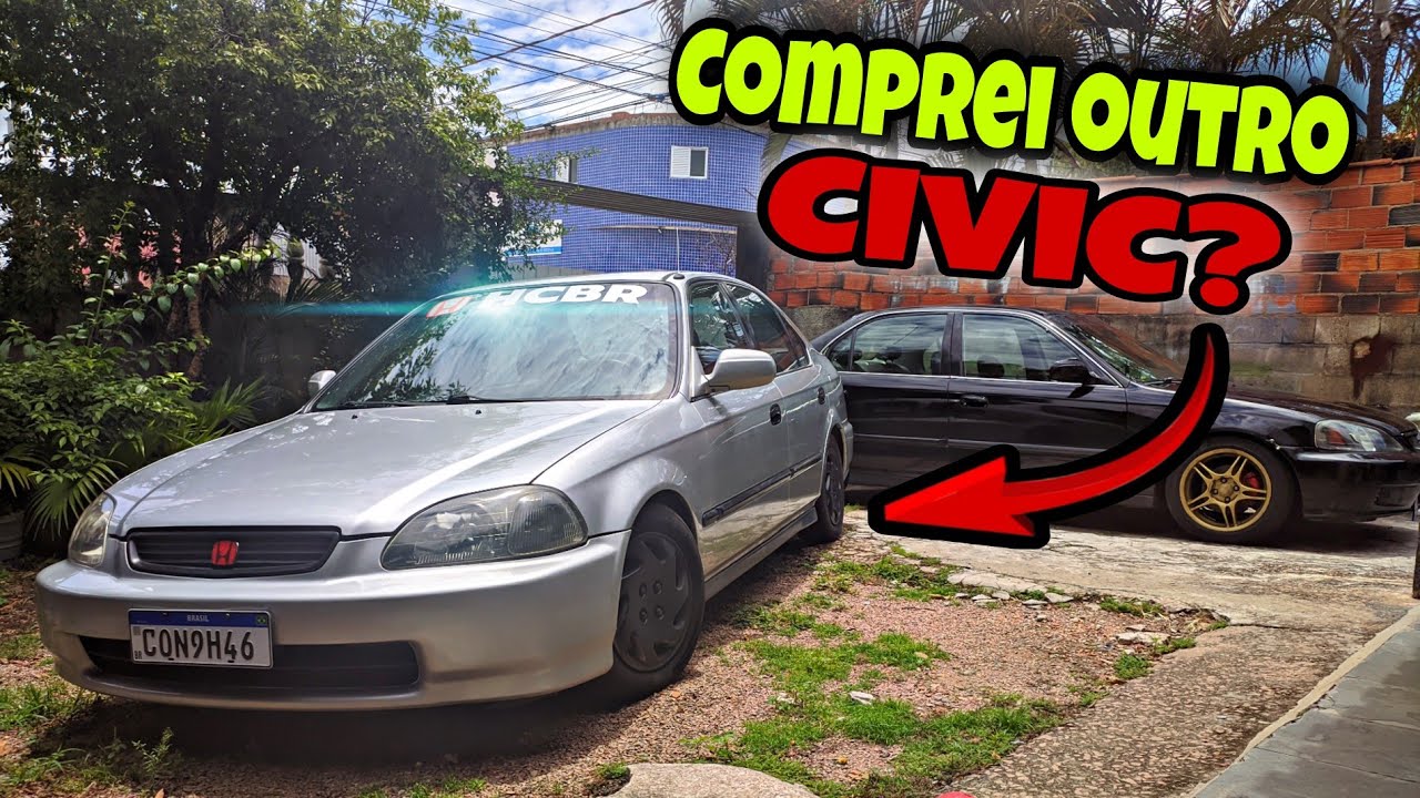 Civic 96/98 vs 99/00 Entenda as diferenças!!!