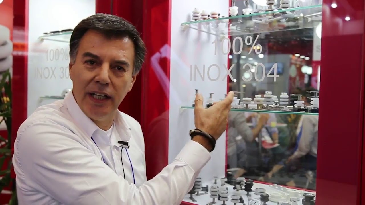 Roldanas para envidra&ccedil;amento de sacadas 100% a&ccedil;o inoxid&aacute;vel AISI 304
