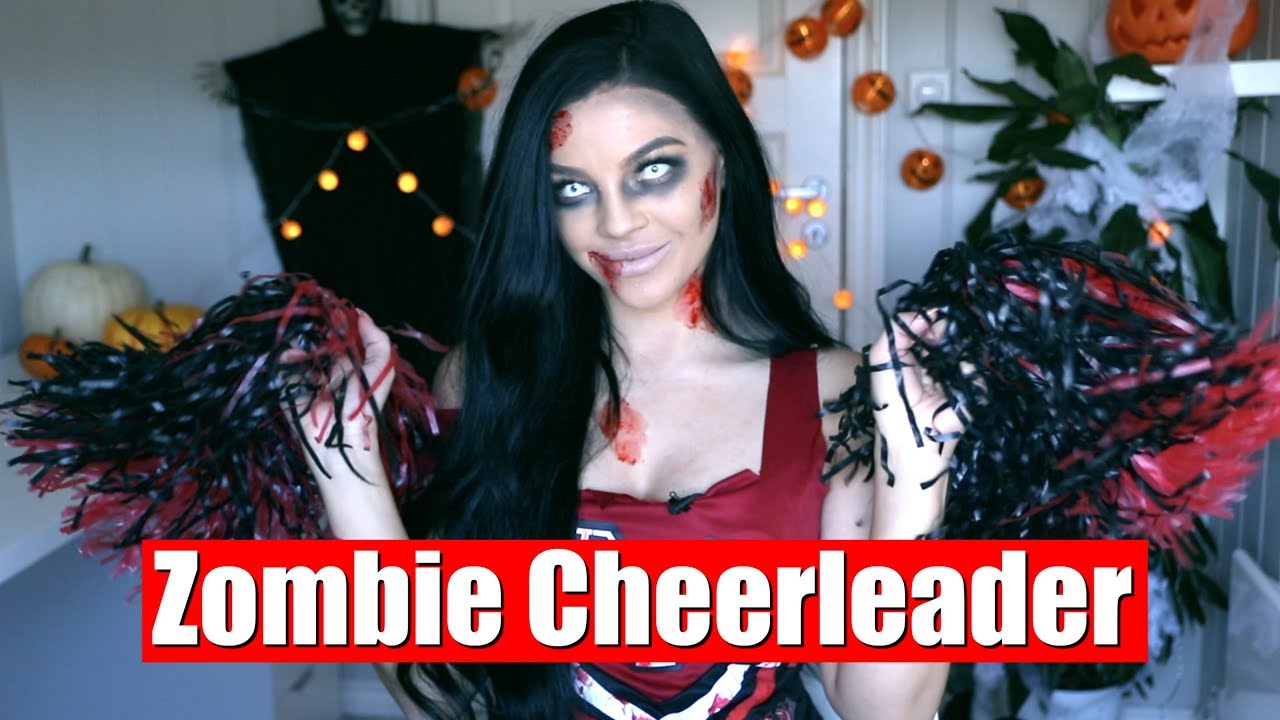 Halloween Tutorial - Cheerleader Zombie