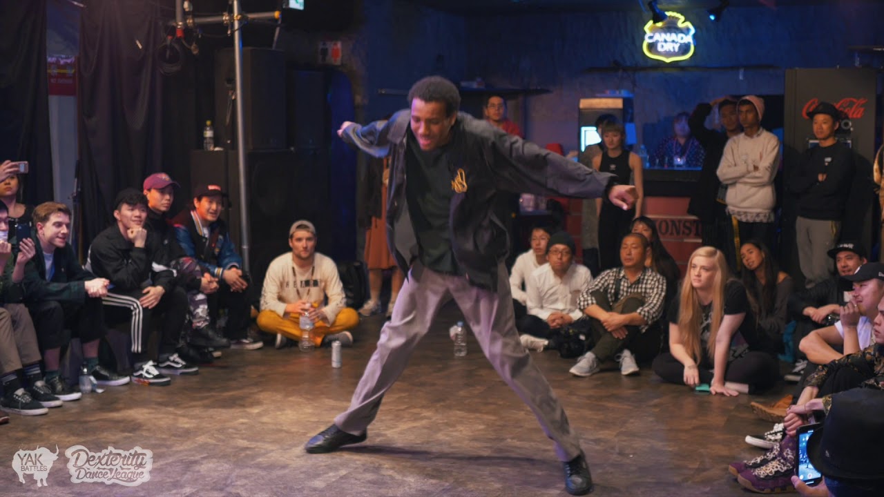 SHAADOW vs. MALCOLM Exhibition Battle Dexterity Dance League, Tokyo | YAK BATTLES