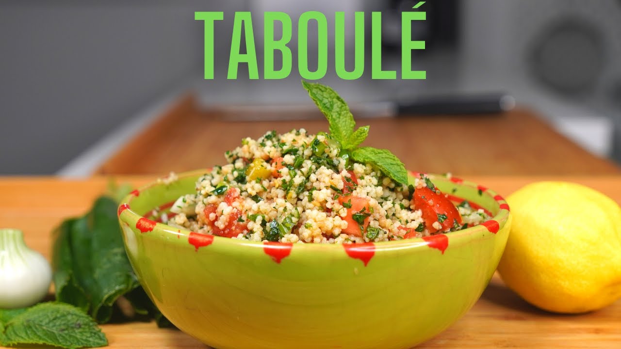 LE TABOULÉ POUR FAIRE LE PLEIN DE FRAÎCHEUR ET DE VITAMINES