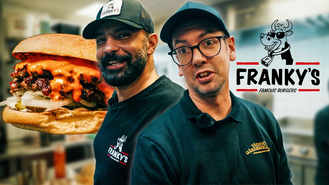 Gör grymma Umami Burgare på Frankys tillsammans med Modjo (Mutar med Tryffelost?)