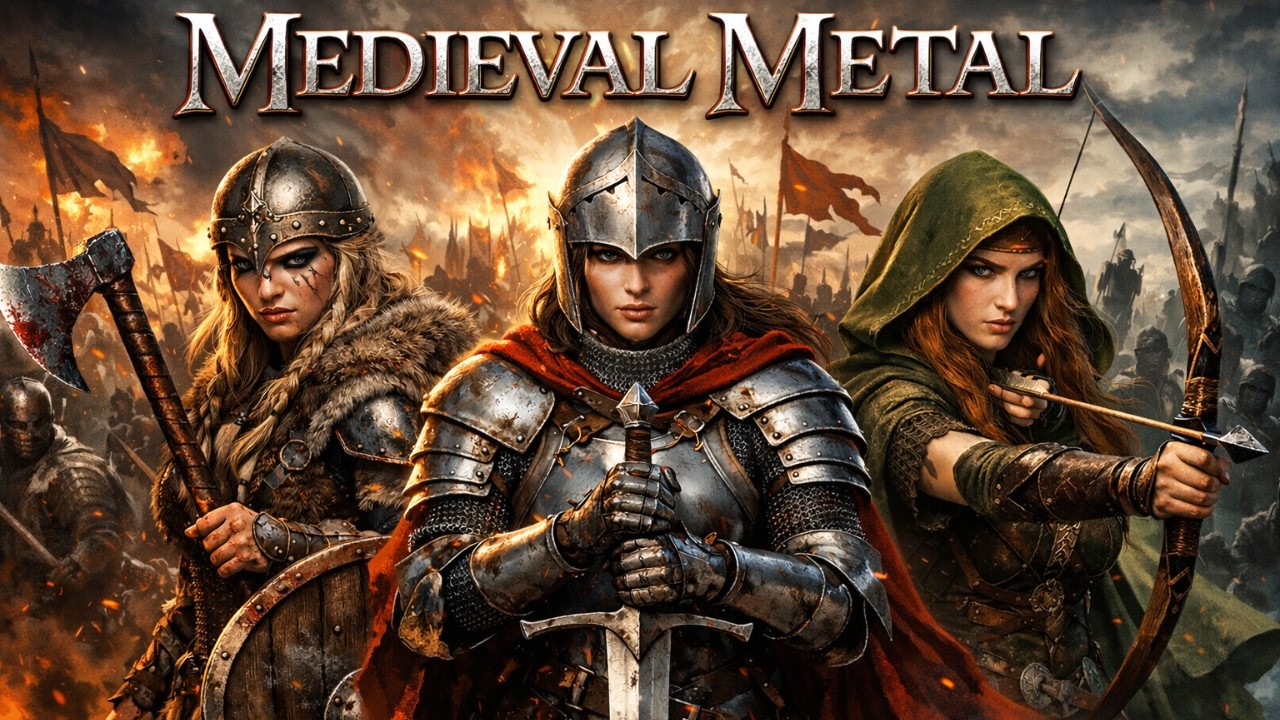 Best Of Medieval Metal | Epic Warrior Instrumental for Dark Work #2