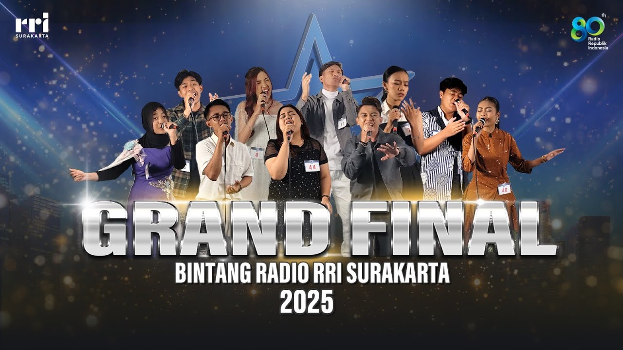 GRAND FINAL Bintang Radio Indonesia RRI Surakarta 2025