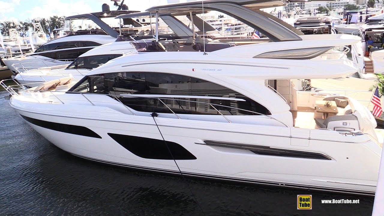 2020 Princess F62 Luxury Yacht - Walkaround Tour