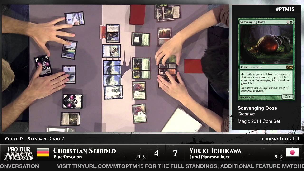 Pro Tour Magic 2015 - Round 13 (Standard) - Christian Seibold vs. Yuuki Ichikawa