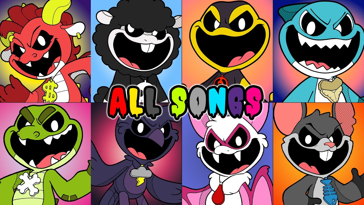 All Nightmar Critters Songs and Music Videos (Poppy Playtime Chapter 4)