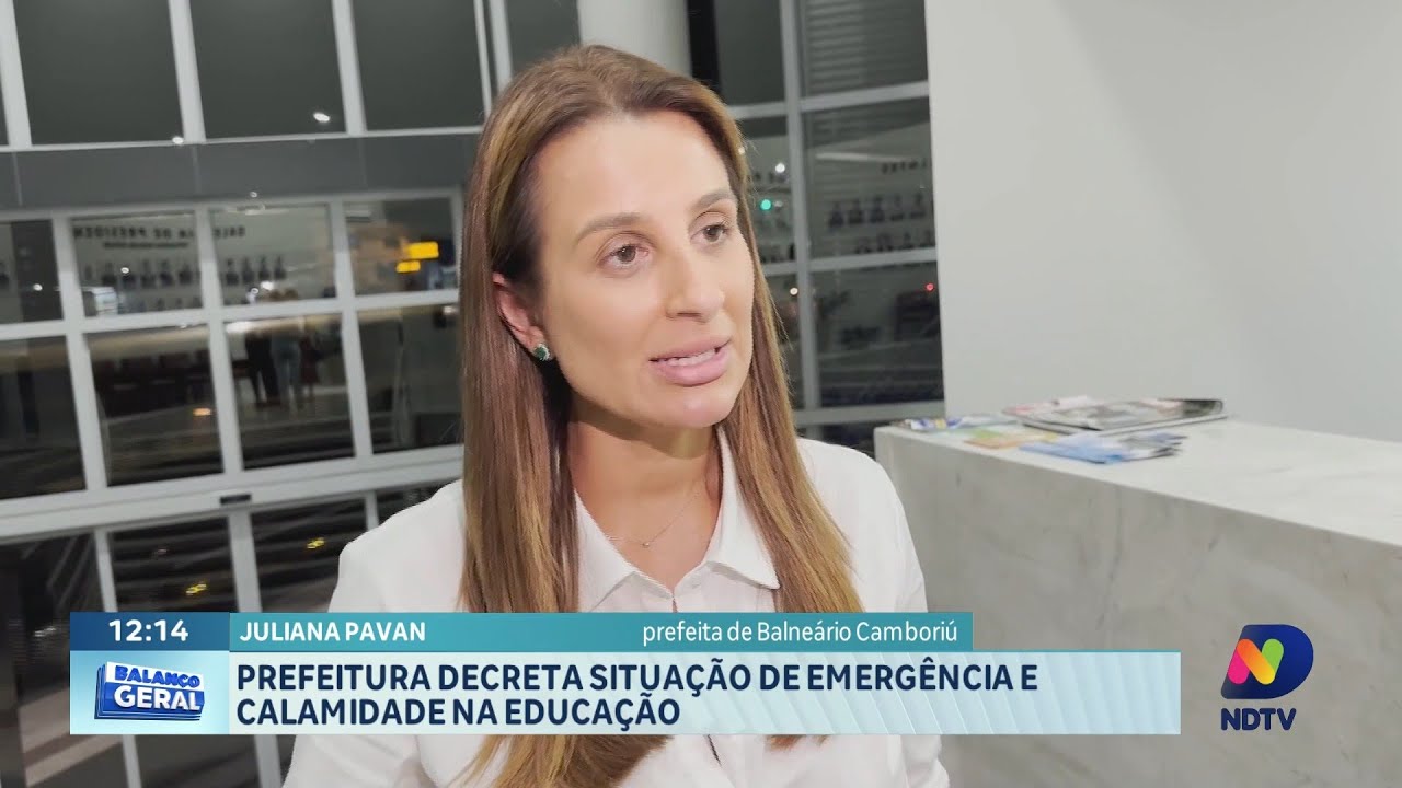 Balneário Camboriú enfrenta crise e decreta emergência escolar