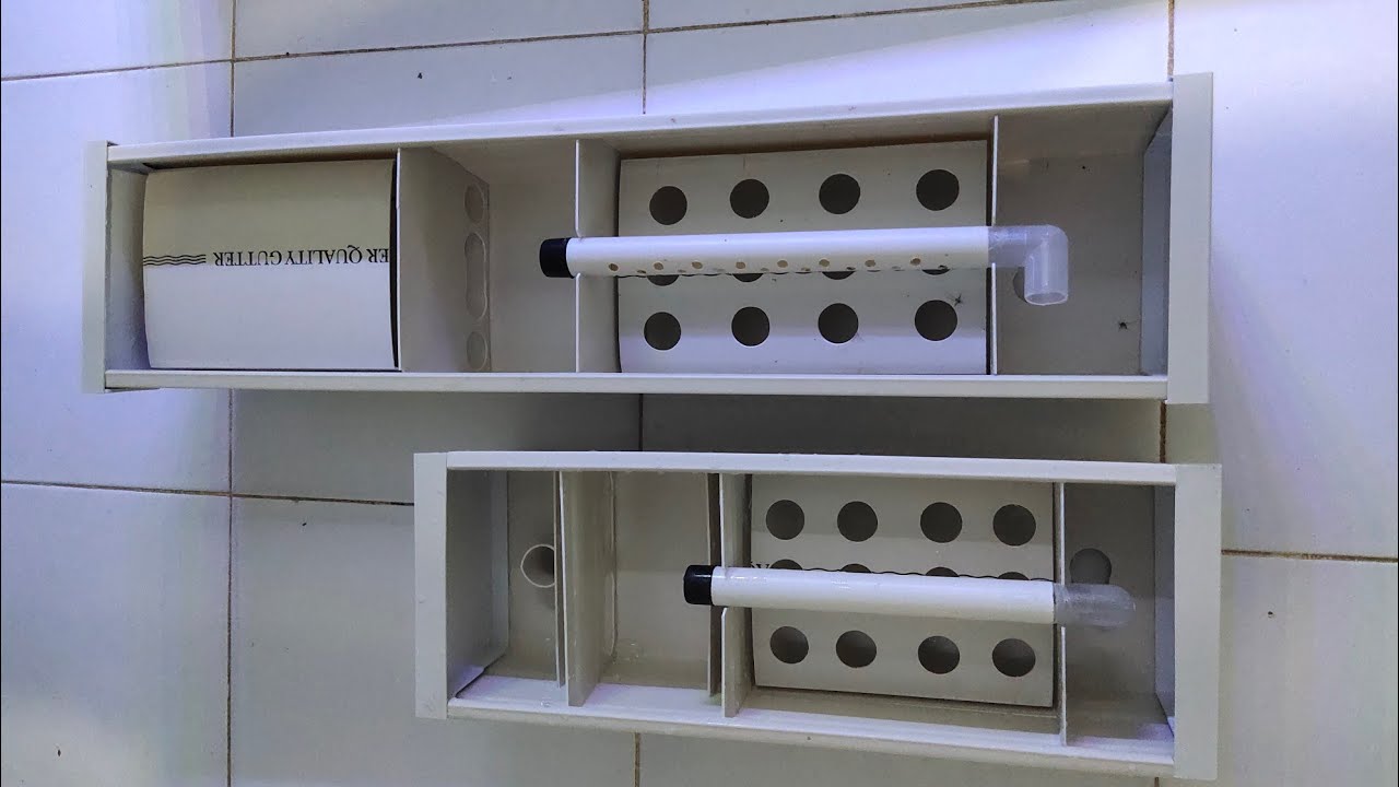 Cara Membuat Filter Talang Aquarium, Dari Talang Air Bekas