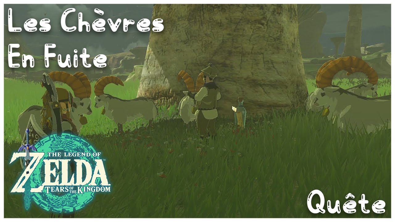 La Gazette Des Bois #4 | Les Ch&egrave;vres En Fuite - ZELDA TOTK - ( Qu&ecirc;te )