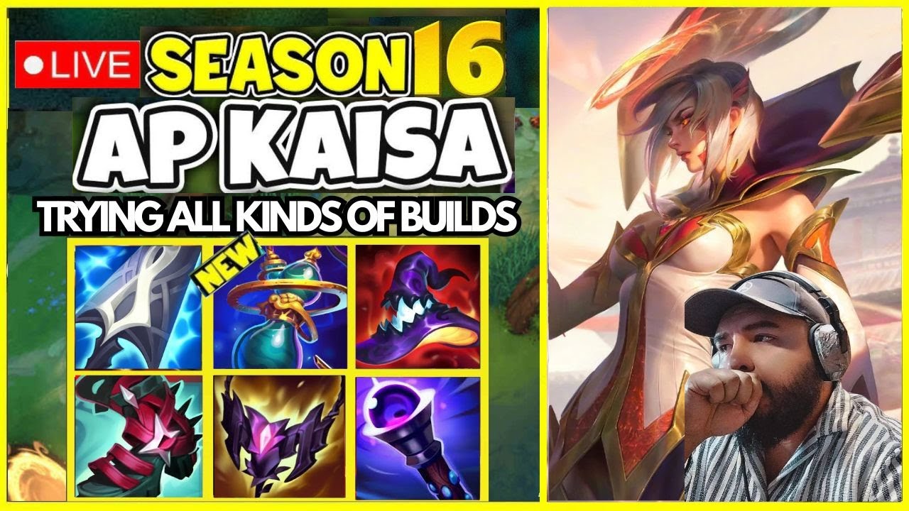 🔴AP KAI'SA STREAM!! WE ARE BACK! :)🔴 #Jesuslovesyou #leagueoflegends #kaisa