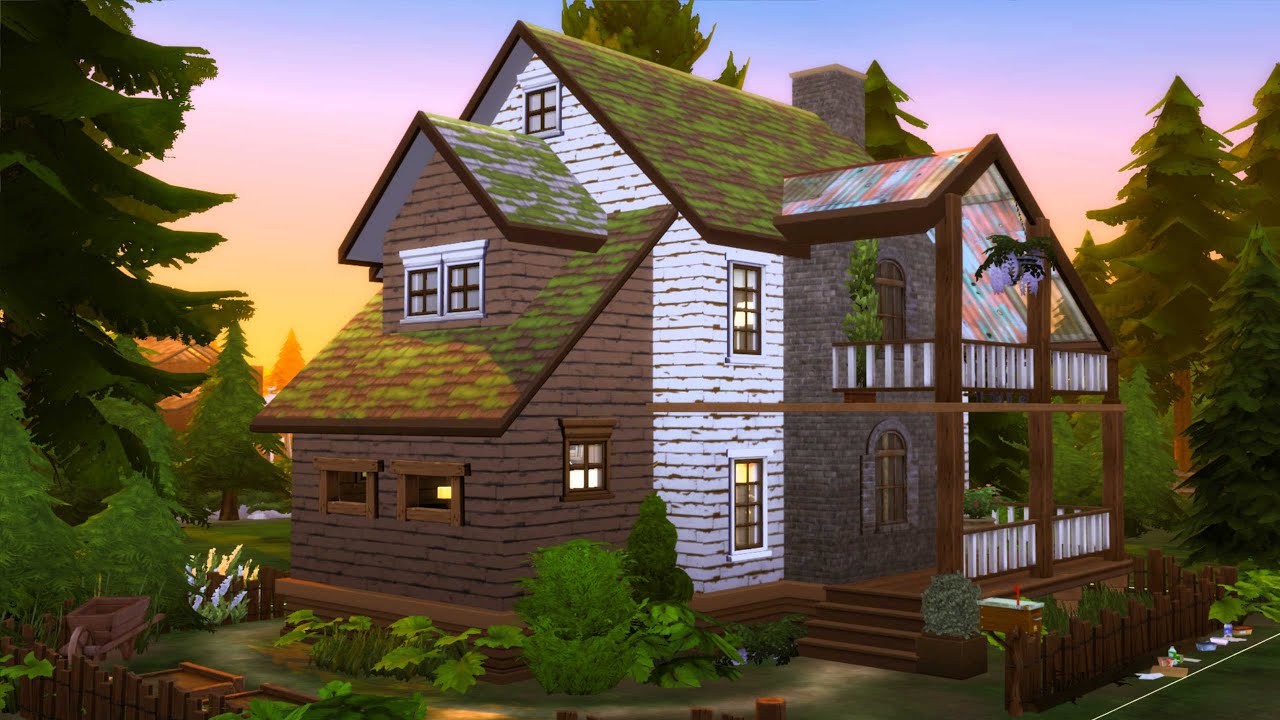 WEREWOLF HOUSE - Starter - Base Game + Werewolves - NoCC - Sims 4