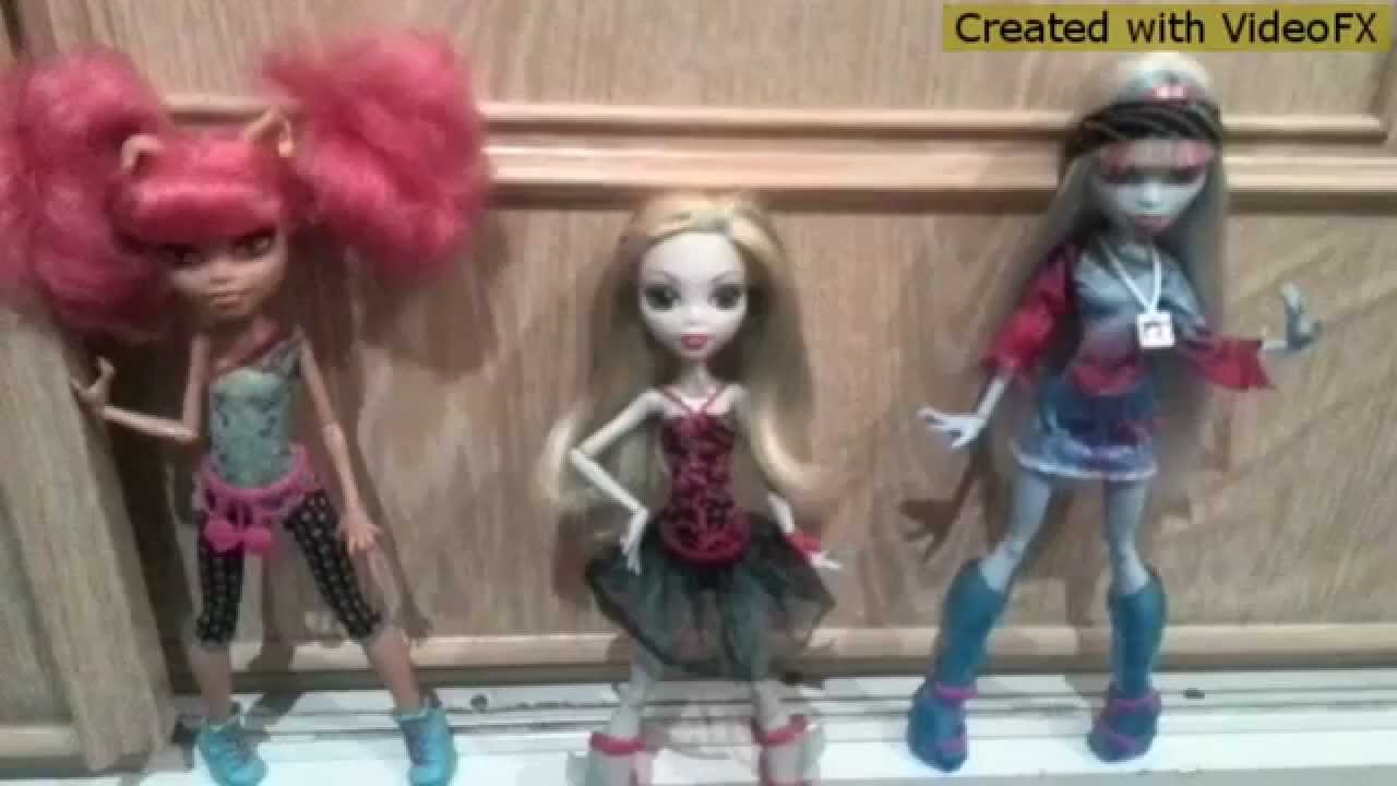 Monster high music video Cher Lloyd-Want u back