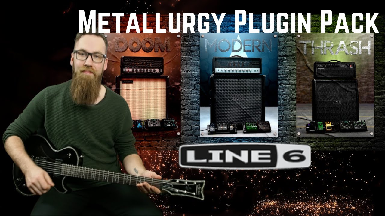 New Line6 Metallurgy plugins are F****** AMAZING!