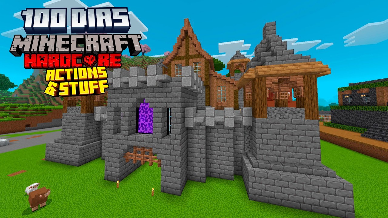 Esto es 100 días en Minecraft Hardcore 🔥