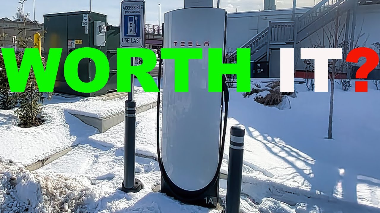 Суперзарядная станция Tesla V4