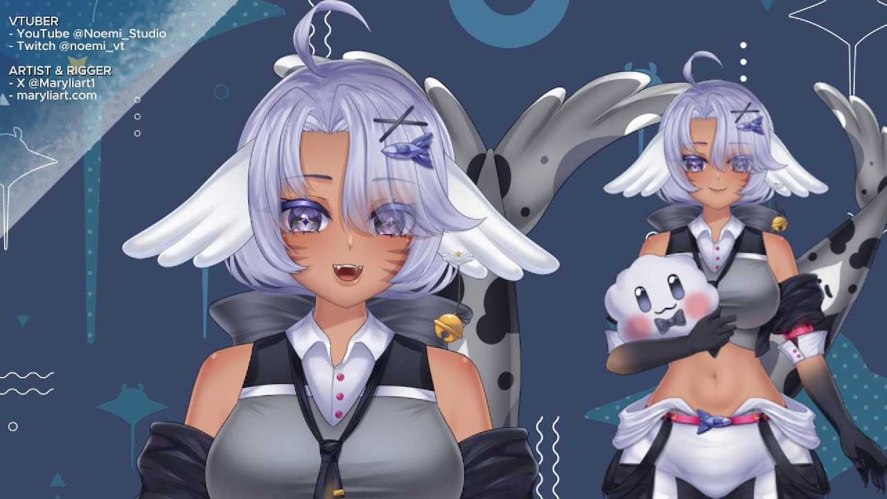 【Live2D Vtuber Model Showcase】 -  Noemi_Studio
