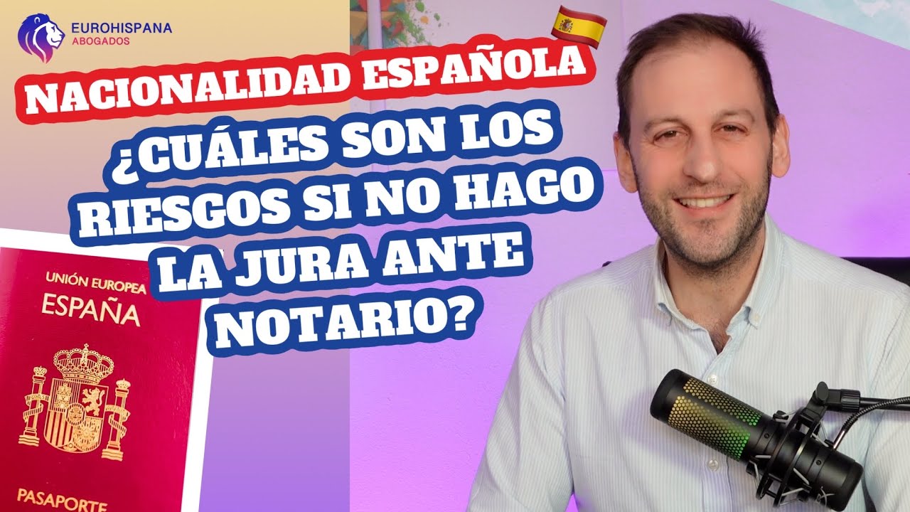 ✋¿Dónde Es Mejor Hacer La Jura de Nacionalidad Española? 🇪🇸 En El Registro Civil o Ante Notario?