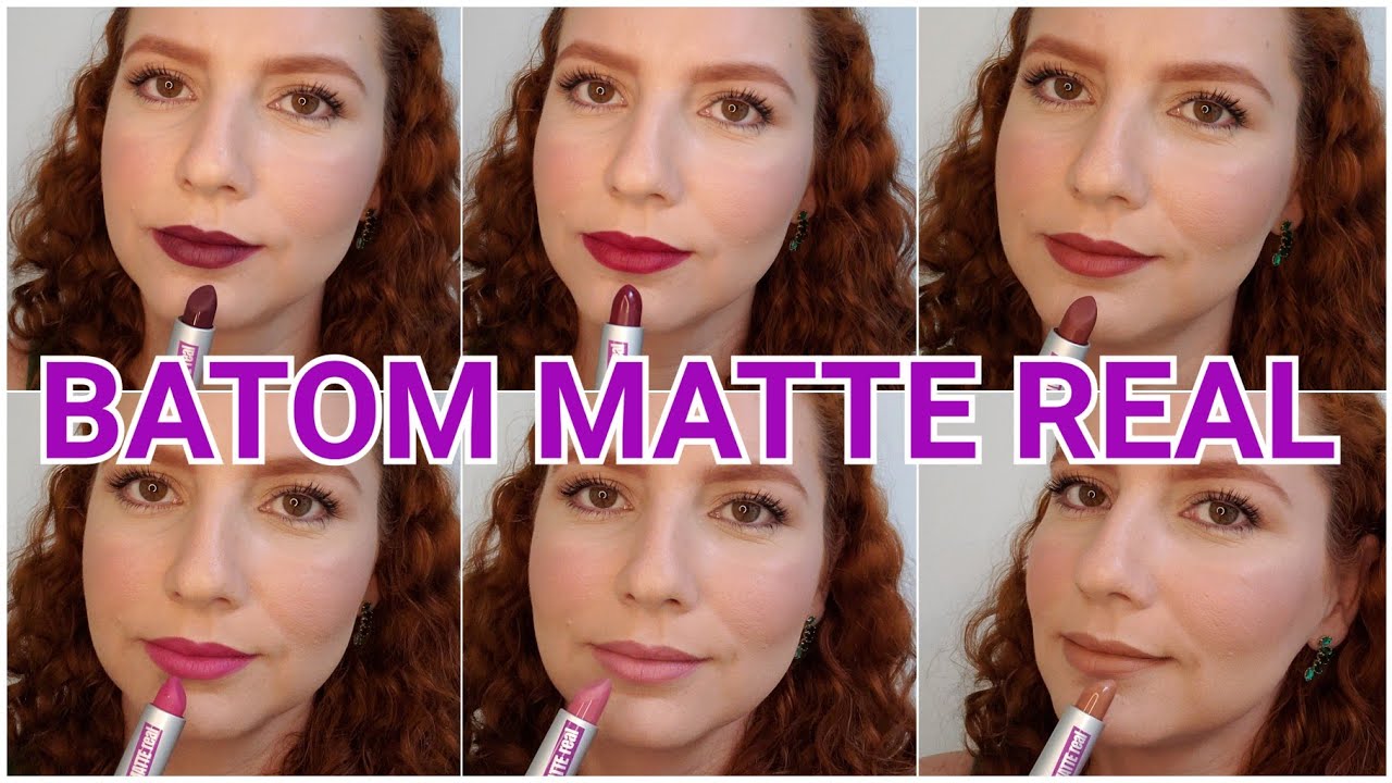BATOM MATTE REAL AVON