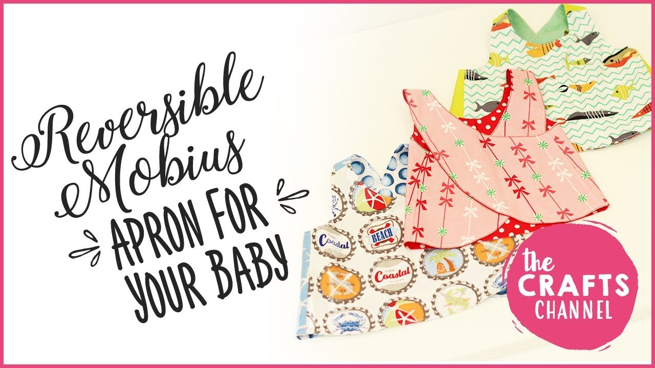 How To Sew A Reversible Mobius Baby Apron - Easy Sew Tutorial