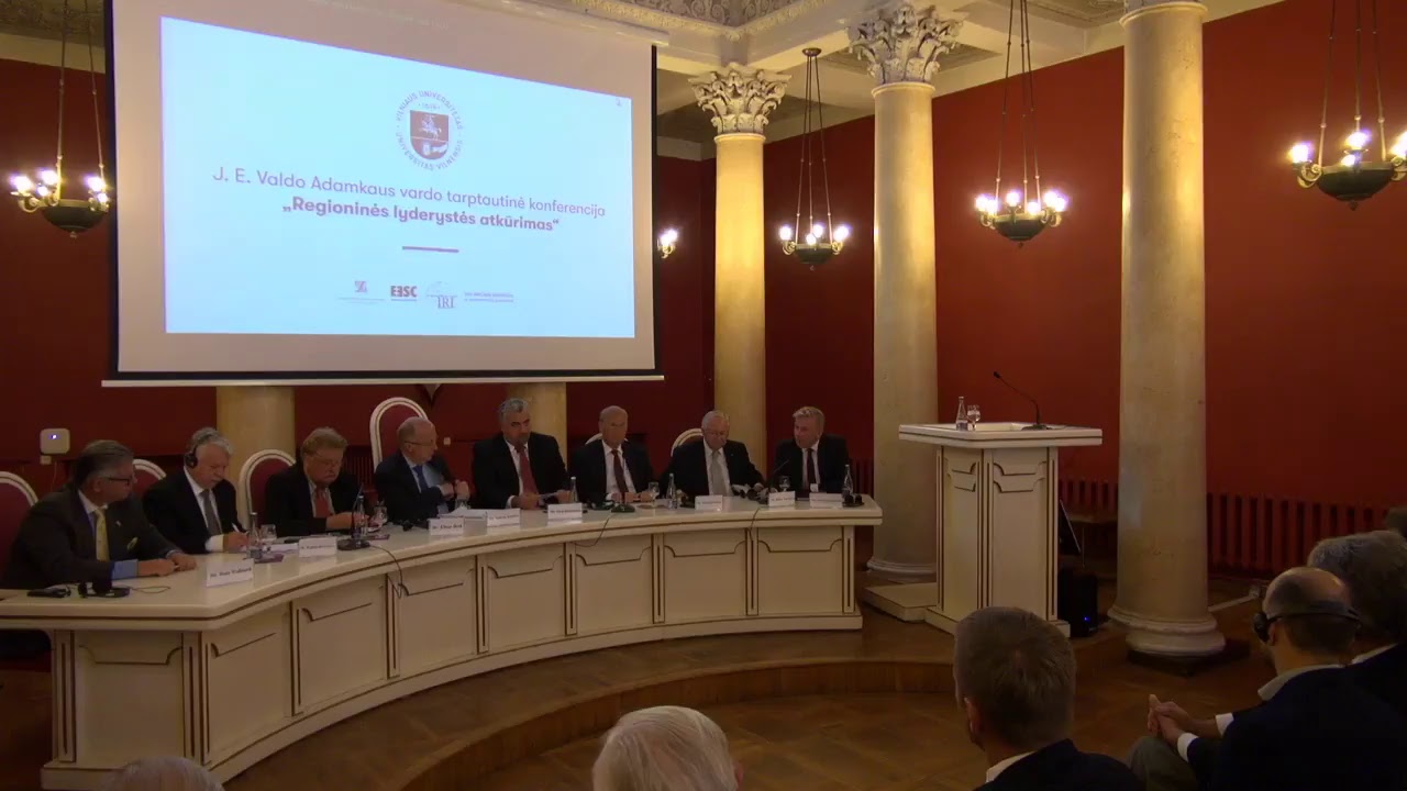 Inaugural President Valdas Adamkus conference 
